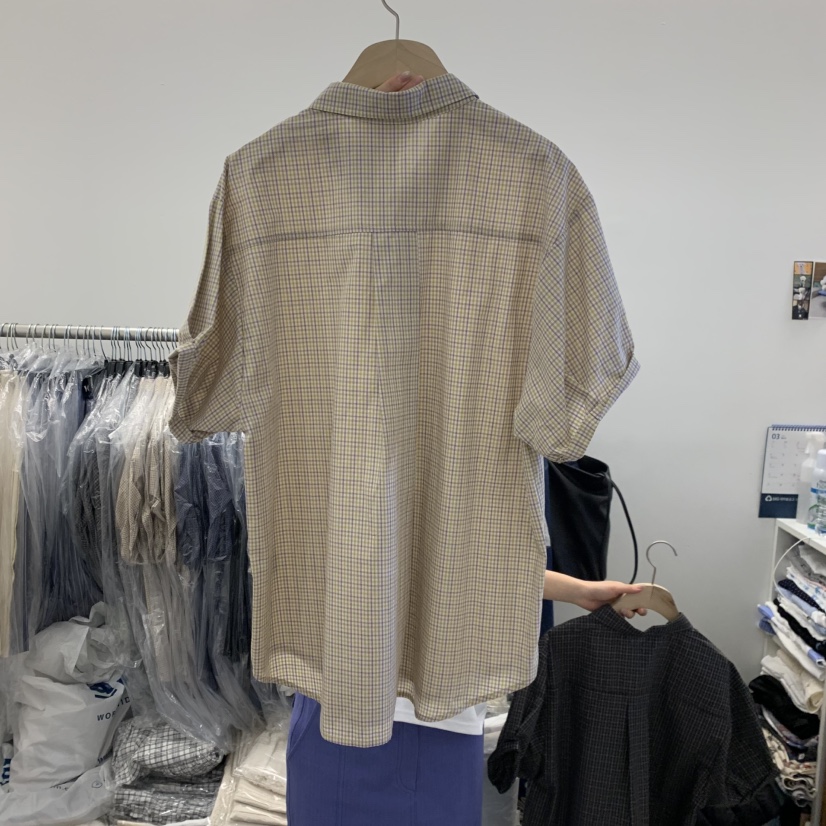 TAN&amp;COMO韓國直郵女士新款推薦熱賣職業休閑襯衫蕾絲衫tan-COMO襯衫/蕾絲衫