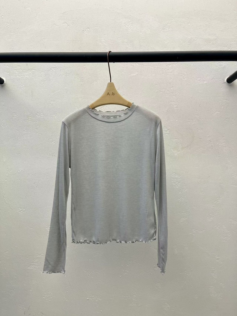 AUTUMN BEIGE-Q韓國直郵實拍女裝新品熱賣時尚休閑長袖T恤A.b/AUTUMN BEIGE長袖T恤圖色2