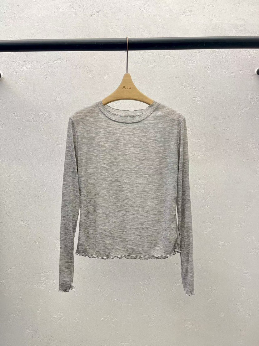 AUTUMN BEIGE-Q韓國直郵實拍女裝新品熱賣時尚休閑長袖T恤A.b/AUTUMN BEIGE長袖T恤圖色3