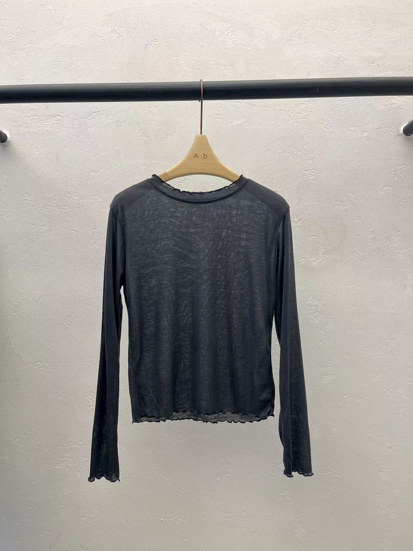 AUTUMN BEIGE-Q韓國直郵實拍女裝新品熱賣時尚休閑長袖T恤A.b/AUTUMN BEIGE長袖T恤圖色4