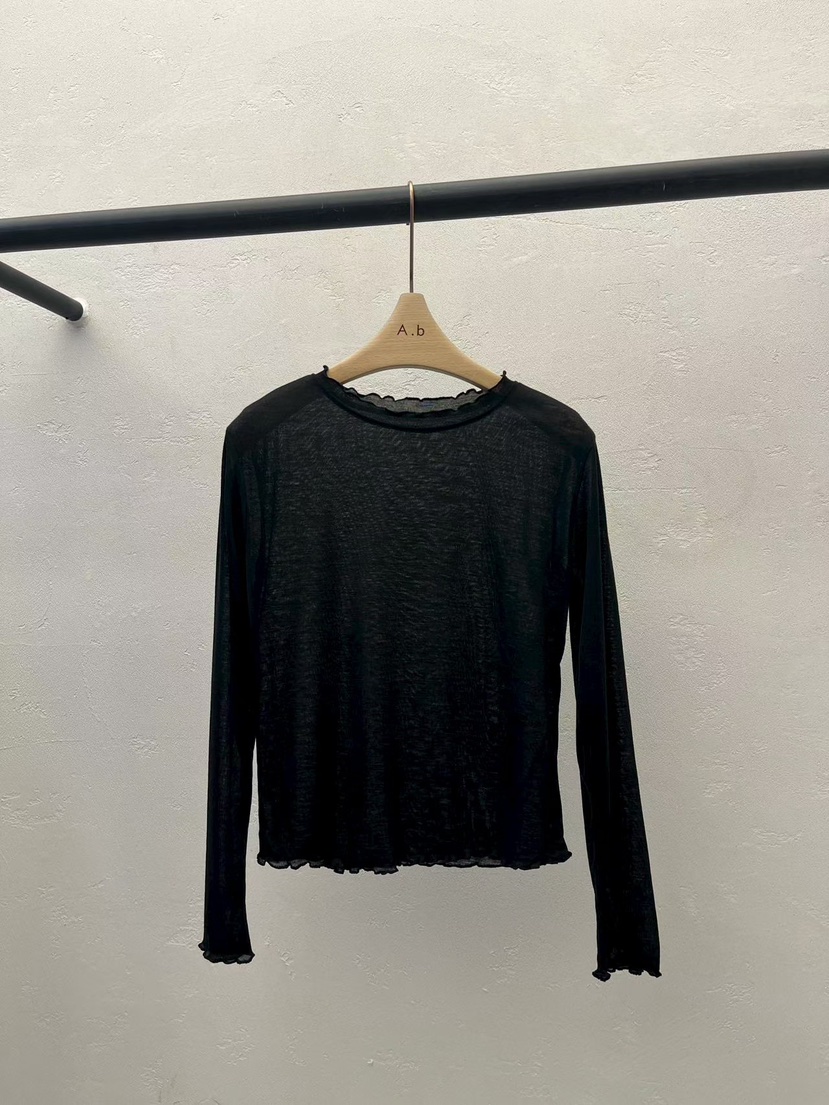 AUTUMN BEIGE-Q韓國直郵實拍女裝新品熱賣時尚休閑長袖T恤A.b/AUTUMN BEIGE長袖T恤圖色5