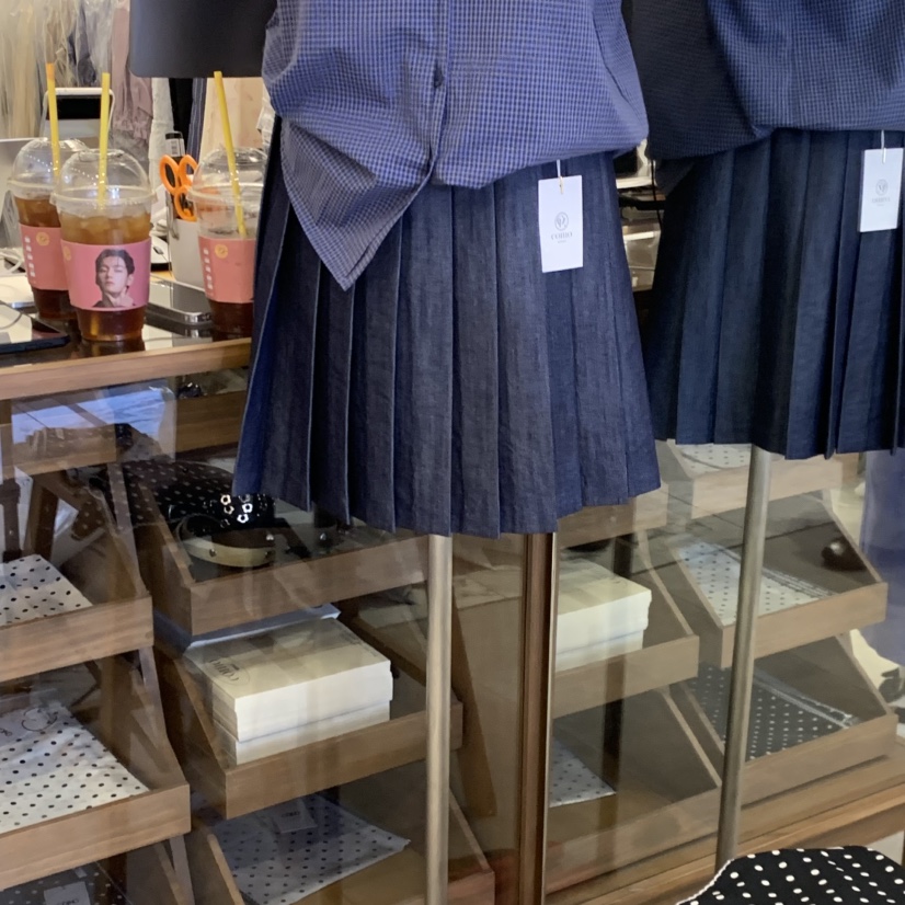 TAN&amp;COMO韓國東大門直郵女士新品時尚休閑26春夏短裙tan-COMO短裙