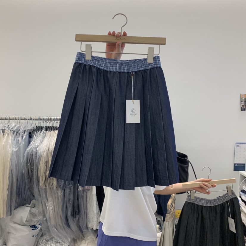 TAN&amp;COMO韓國東大門直郵女士新品時尚休閑26春夏短裙tan-COMO短裙圖色2