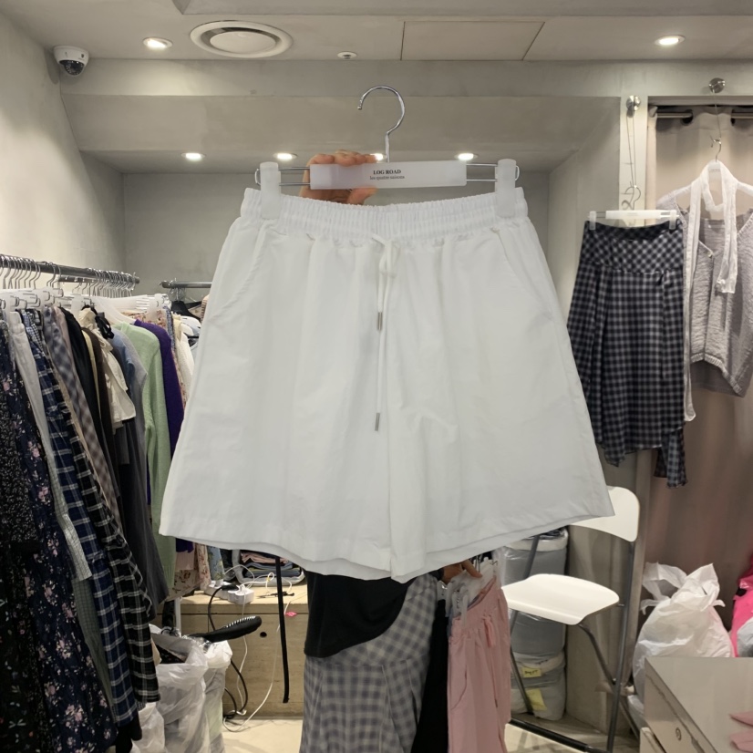 LOGROAD韓國東大門代購女士新品人氣時尚26春夏推薦休閑短褲LOG ROAD短褲圖色1