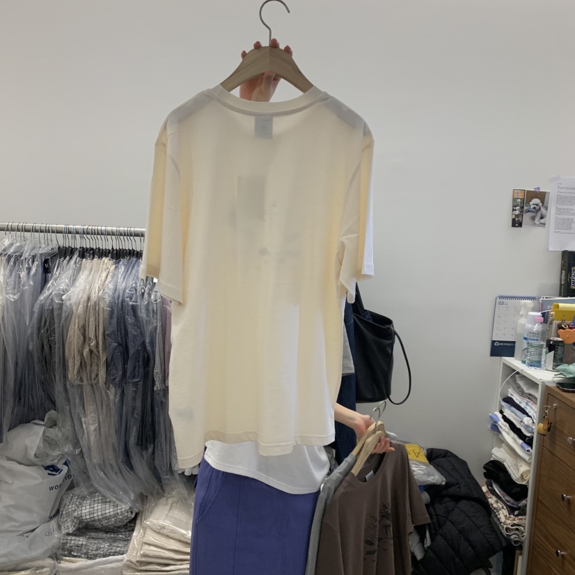 TAN&amp;COMO韓國直郵女裝新品人氣職業26春夏推薦熱賣T恤tan-COMOT恤