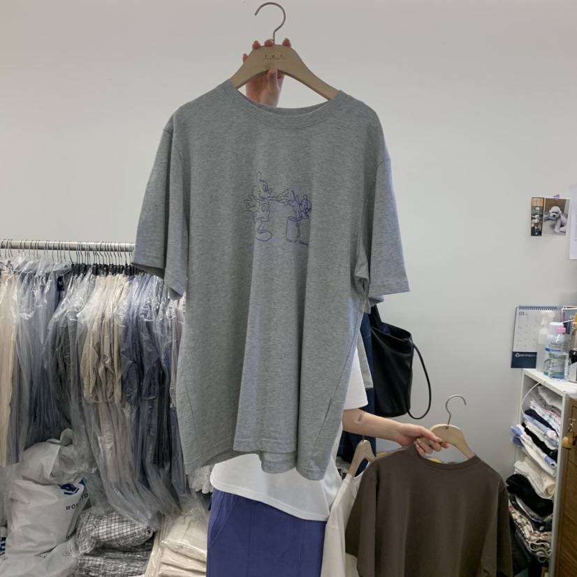 TAN&amp;COMO韓國直郵女裝新品人氣職業26春夏推薦熱賣T恤tan-COMOT恤圖色2