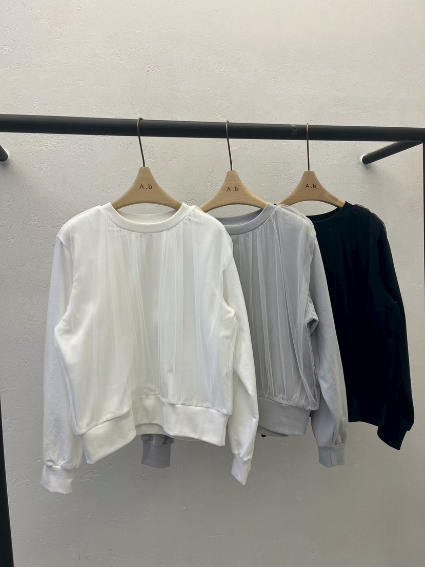 AUTUMN BEIGE-Q韓國代購女士新款熱賣26春夏職業長袖T恤A.b/AUTUMN BEIGE長袖T恤