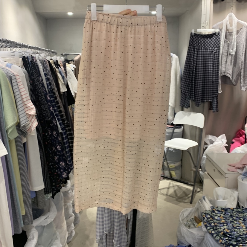 LOGROAD韓國東大門代購女裝新品26春夏熱賣時尚人氣休閑長裙LOG ROAD長裙