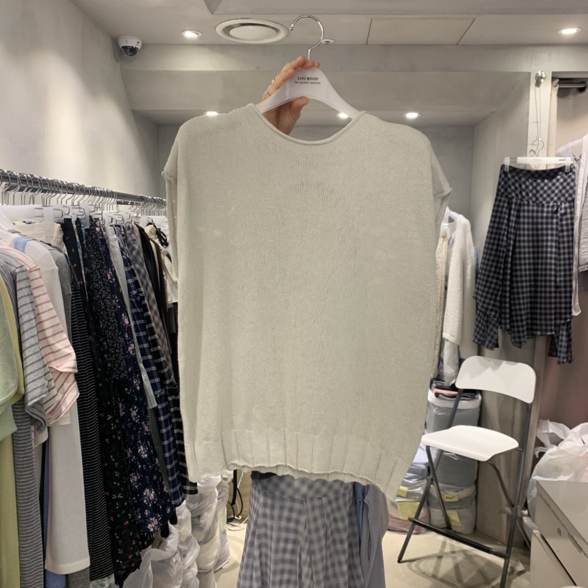 LOGROAD韓國東大門代購女士新款熱賣時尚推薦職業吊帶背心LOG ROAD吊帶/背心圖色1