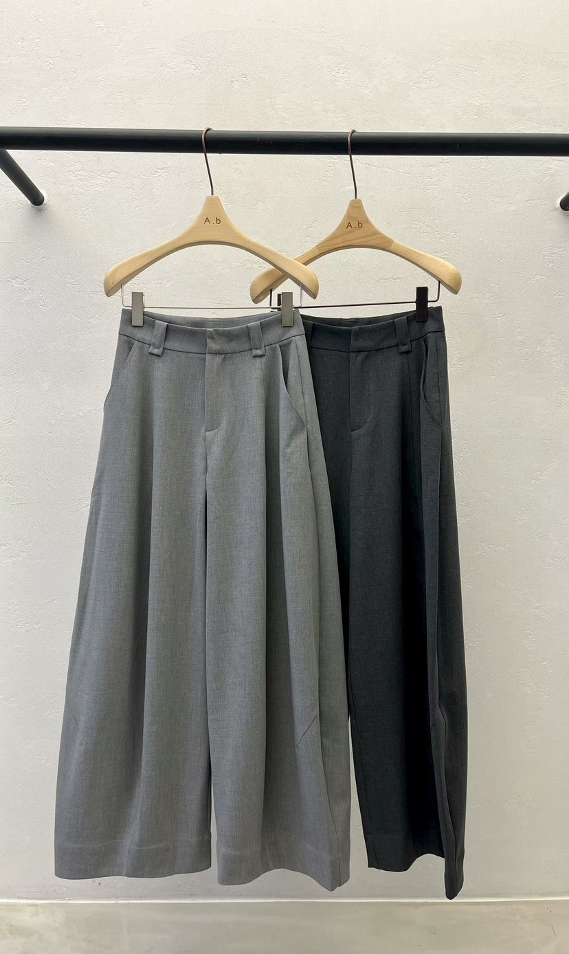 AUTUMN BEIGE-Q韓國東大門代購女裝新品休閑職業休閑褲A.b/AUTUMN BEIGE休閑褲