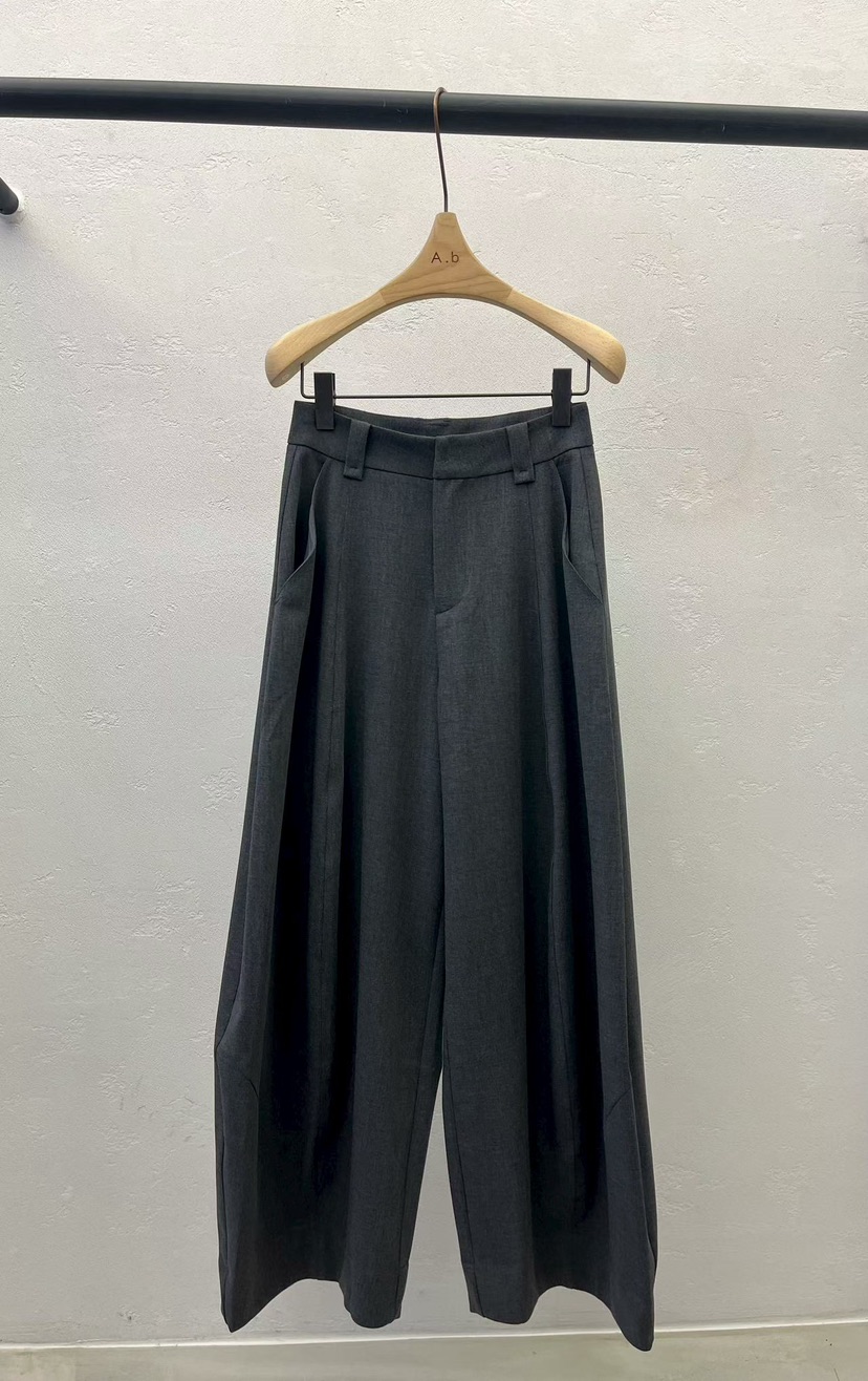 AUTUMN BEIGE-Q韓國東大門代購女裝新品休閑職業休閑褲A.b/AUTUMN BEIGE休閑褲圖色2