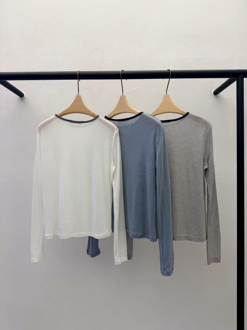 AUTUMN BEIGE-Q韓國東大門代購女士新品熱賣長袖T恤涂層A.b/AUTUMN BEIGE長袖T恤