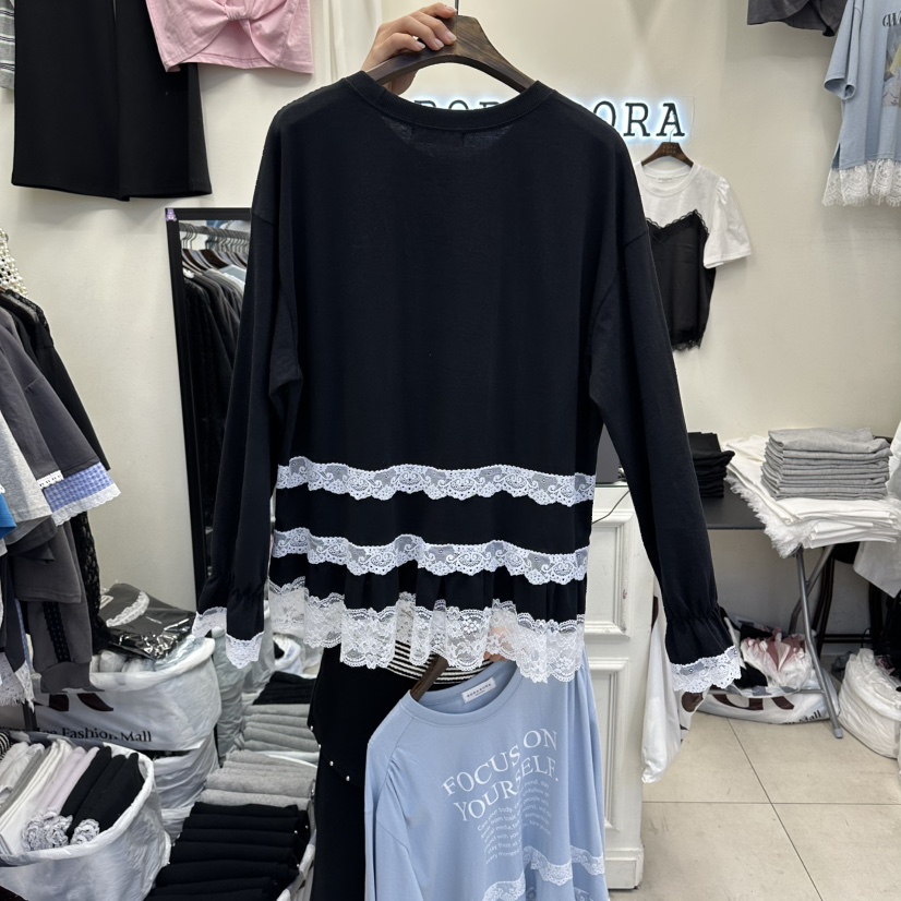 BORA BORA韓國東大門代購女裝新款休閑職業推薦熱賣長袖T恤BORA BORA長袖T恤