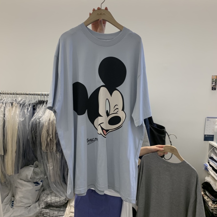 TAN&amp;COMO韓國代購女士新品推薦熱賣休閑26春夏人氣T恤tan-COMOT恤圖色2