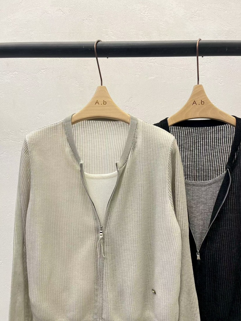 AUTUMN BEIGE-Q韓國直郵實拍女士新款時尚針織衫假兩件A.b/AUTUMN BEIGE針織衫