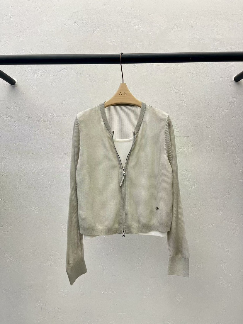 AUTUMN BEIGE-Q韓國直郵實拍女士新款時尚針織衫假兩件A.b/AUTUMN BEIGE針織衫圖色2