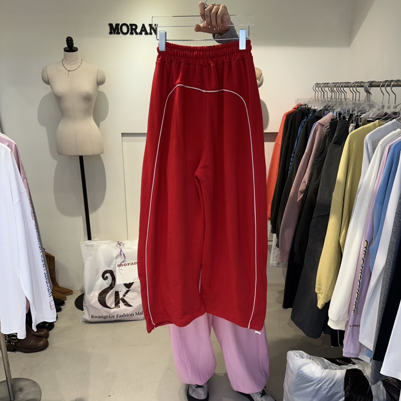 MORAN/MOSCO/SUGAR CASE韓國直郵女士新款職業26春夏休閑褲MORAN/MOSCO/SUGAR CASE休閑褲