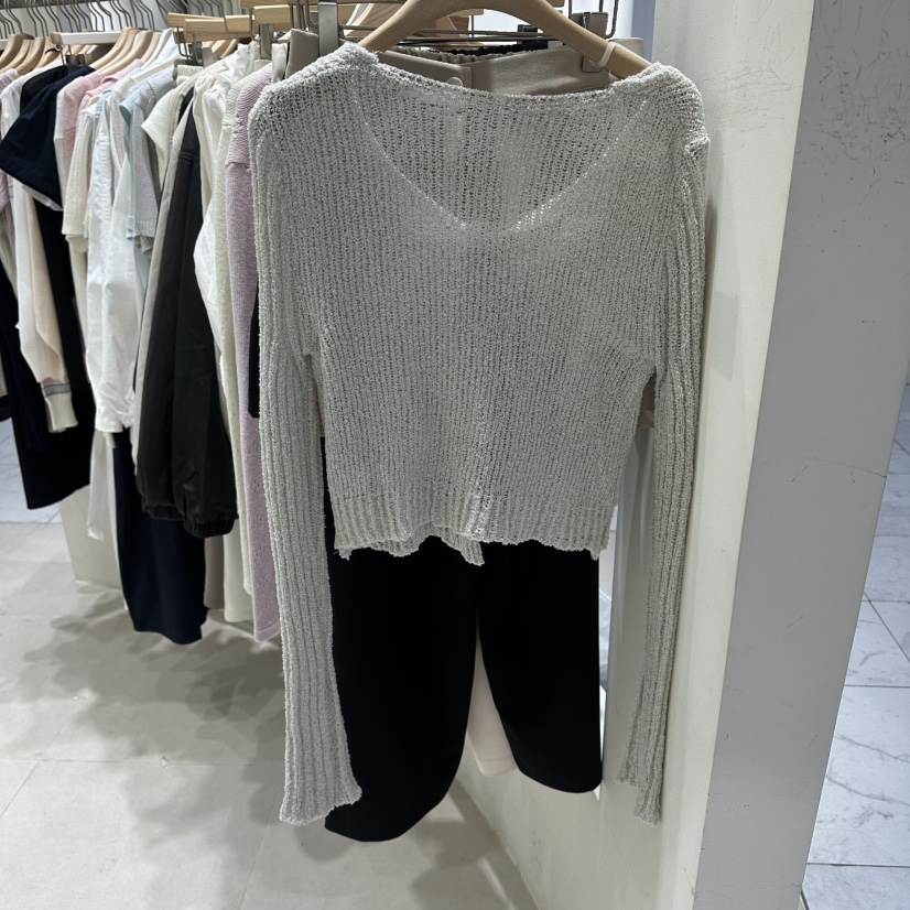 HARU-Q韓國直郵女裝新款26春夏休閑人氣時尚針織衫假兩件HARU-Q針織衫