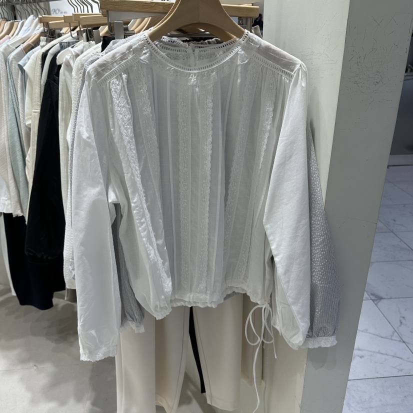 HARU-Q東大門實拍女士新款人氣推薦真品26春夏襯衫蕾絲衫HARU-Q襯衫/蕾絲衫圖色1