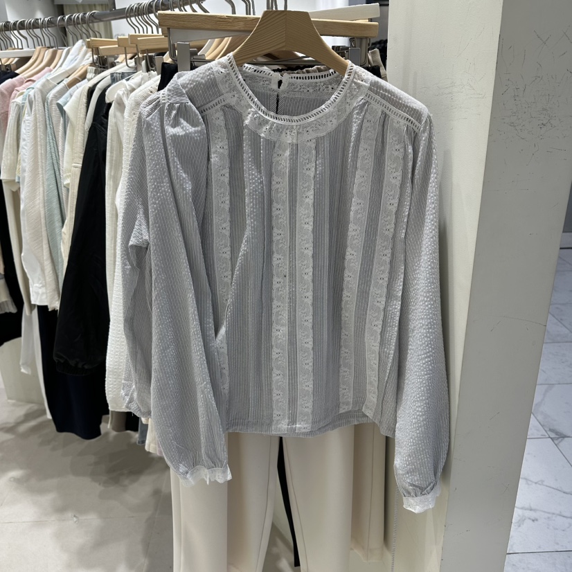 HARU-Q東大門實拍女士新款人氣推薦真品26春夏襯衫蕾絲衫HARU-Q襯衫/蕾絲衫圖色2