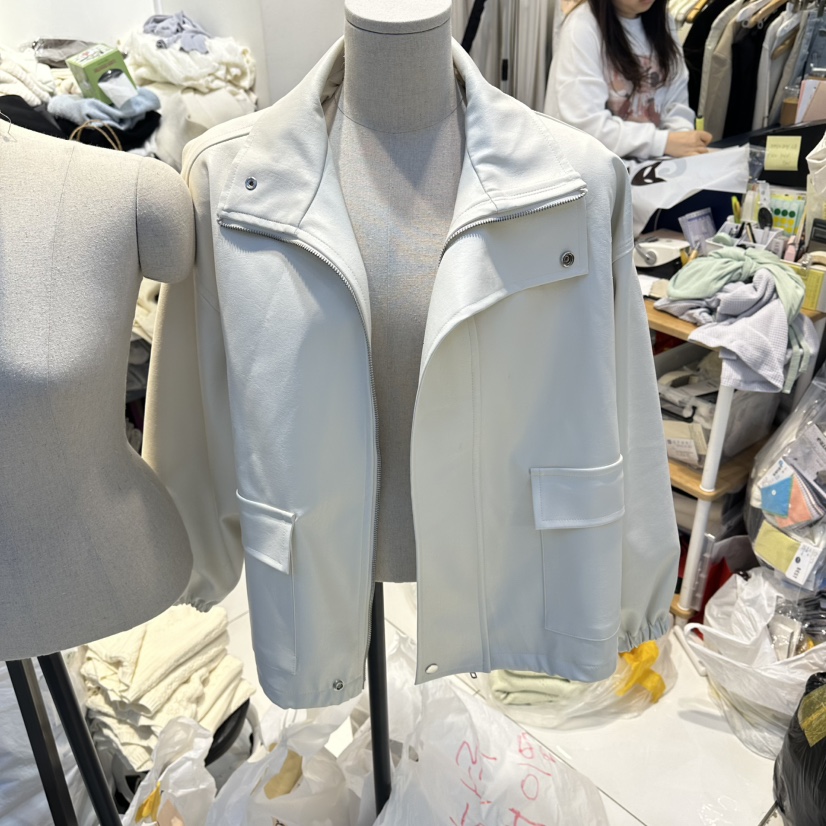 HARU-Q東大門代購女裝新款職業熱賣人氣真品推薦夾克皮革HARU-Q夾克圖色1