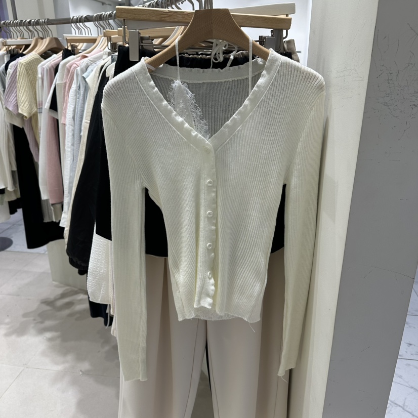 HARU-Q韓國直郵女士新款推薦時尚人氣針織衫羊毛衫假兩件HARU-Q針織衫圖色1