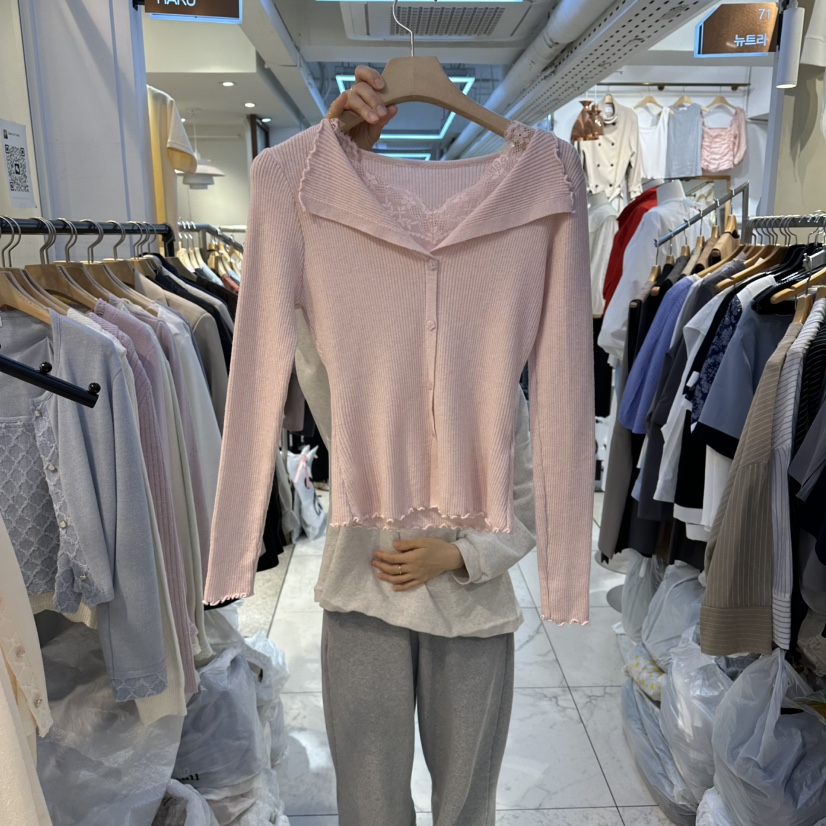 HARU-Q東大門代購女裝新品時尚人氣休閑職業真品熱賣針織衫HARU-Q針織衫圖色1