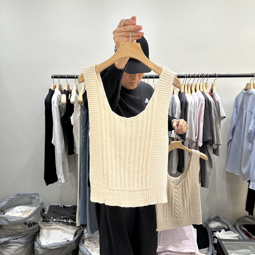 NOTTINGHAM/AVECNOUS/MODEST韓國代購女裝新品職業吊帶背心NOTTINGHAM/AVECNOUS/MODEST吊帶/背心