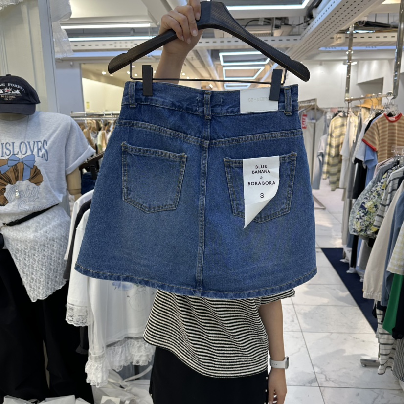BORA BORA東大門代購女裝新款時尚真品推薦人氣裙褲口袋BORA BORA裙褲