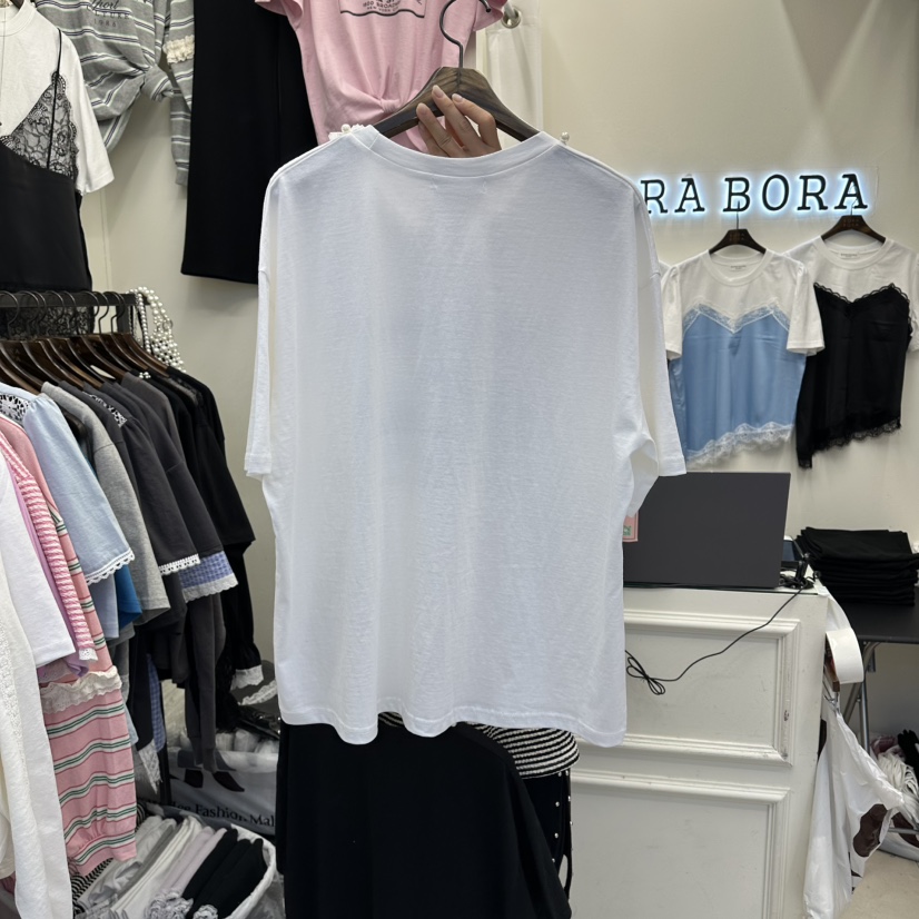BORA BORA東大門代購女士新款職業真品26春夏時尚人氣T恤BORA BORAT恤
