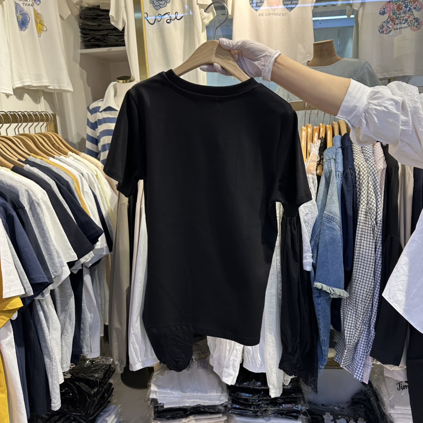 COCO HOLIC東大門代購女裝新款職業時尚真品26春夏休閑T恤COCO HOLICT恤