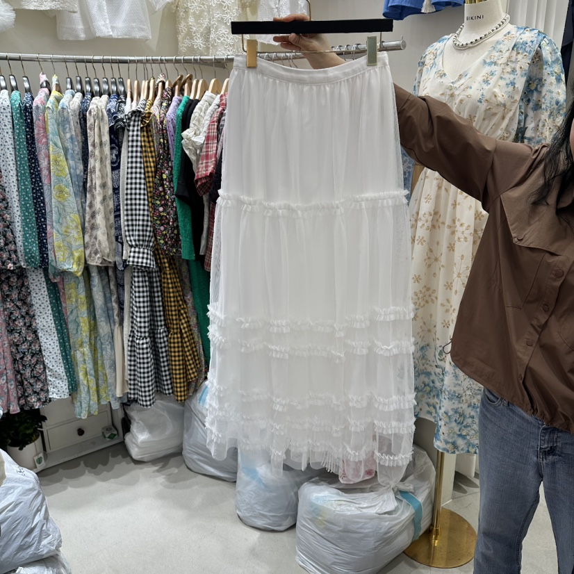 BIKINI東大門直郵女士新品人氣休閑時尚職業26春夏推薦長裙BIKINI長裙