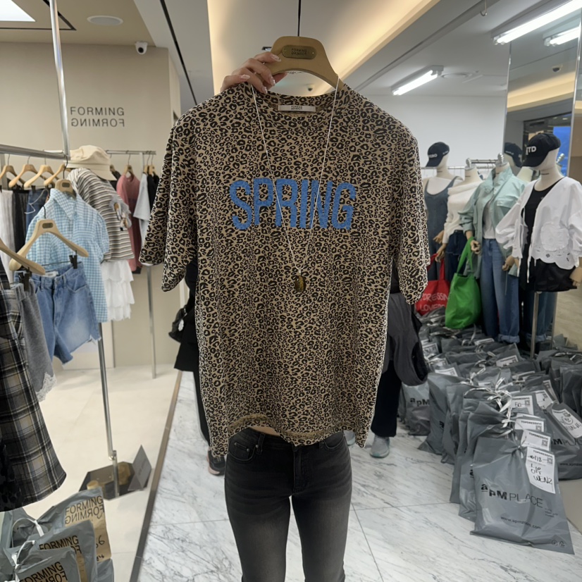 FORMING-P韓國直郵女裝新品休閑時尚推薦26春夏T恤不含項鏈FORMING-PT恤圖色2