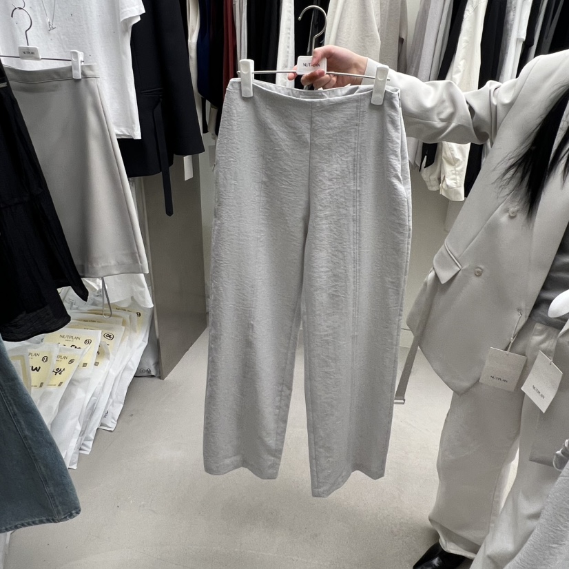 NUTPLAN韓國代購女士新款推薦熱賣休閑26春夏人氣真品休閑褲NUTPLAN休閑褲圖色1