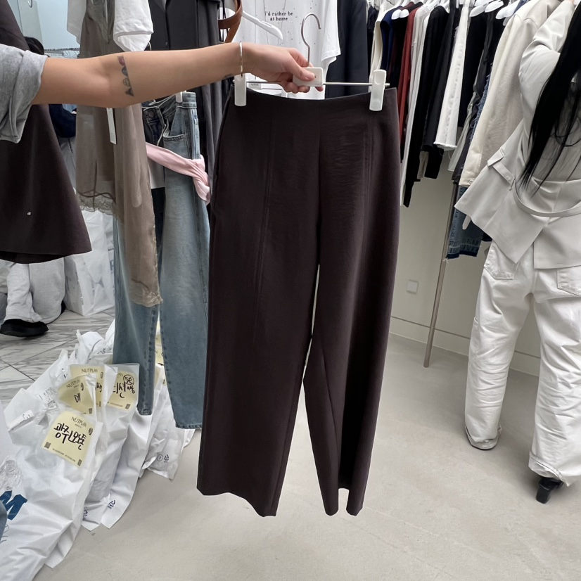 NUTPLAN韓國代購女士新款推薦熱賣休閑26春夏人氣真品休閑褲NUTPLAN休閑褲圖色2