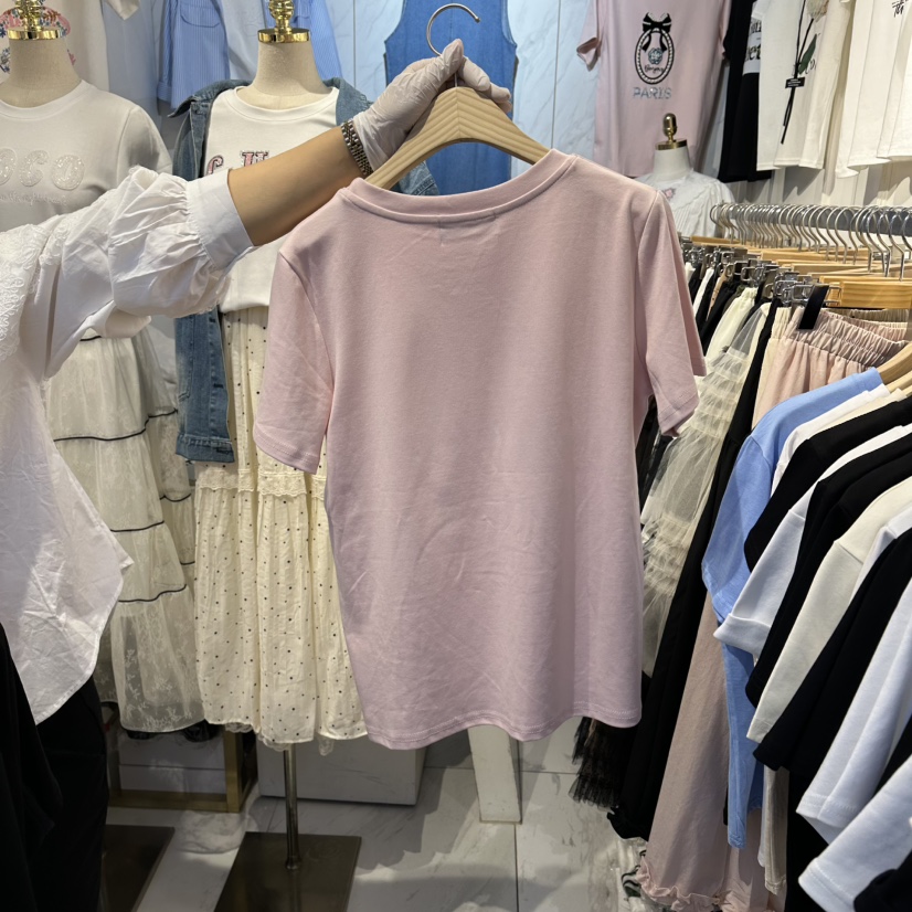 COCO HOLIC韓國直郵女士新款熱賣休閑時尚26春夏真品T恤COCO HOLICT恤