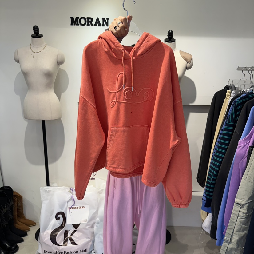 MORAN/MOSCO/SUGAR CASE韓國直郵女士新款休閑熱賣衛衣MORAN/MOSCO/SUGAR CASE衛衣圖色1