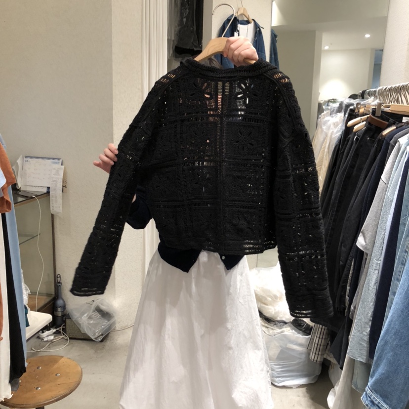 SSEMIENNE東大門直郵女裝新款職業人氣真品針織衫刺繡開衫SSENIQUE針織衫