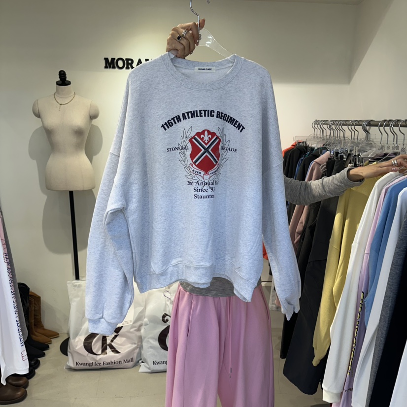 MORAN/MOSCO/SUGAR CASE韓國代購女士新品時尚職業衛衣MORAN/MOSCO/SUGAR CASE衛衣圖色1