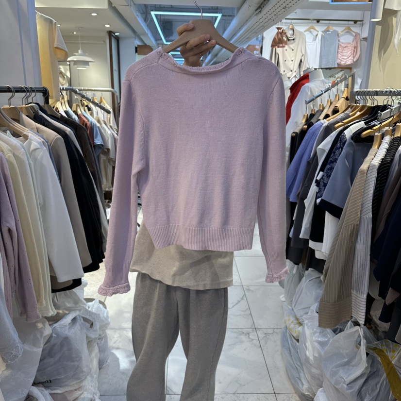 HARU-Q東大門實拍女裝新款26春夏職業熱賣時尚真品針織衫HARU-Q針織衫