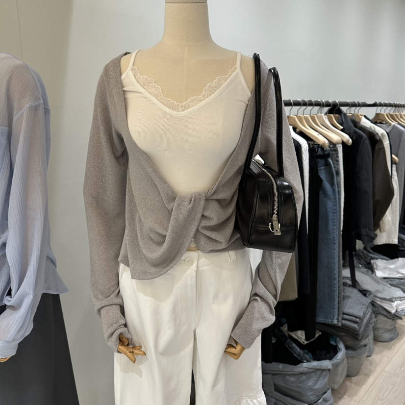 NOTTINGHAM/AVECNOUS/MODEST韓國直郵女裝新款26春夏針織衫不含內搭NOTTINGHAM/AVECNOUS/MODEST針織衫圖色2