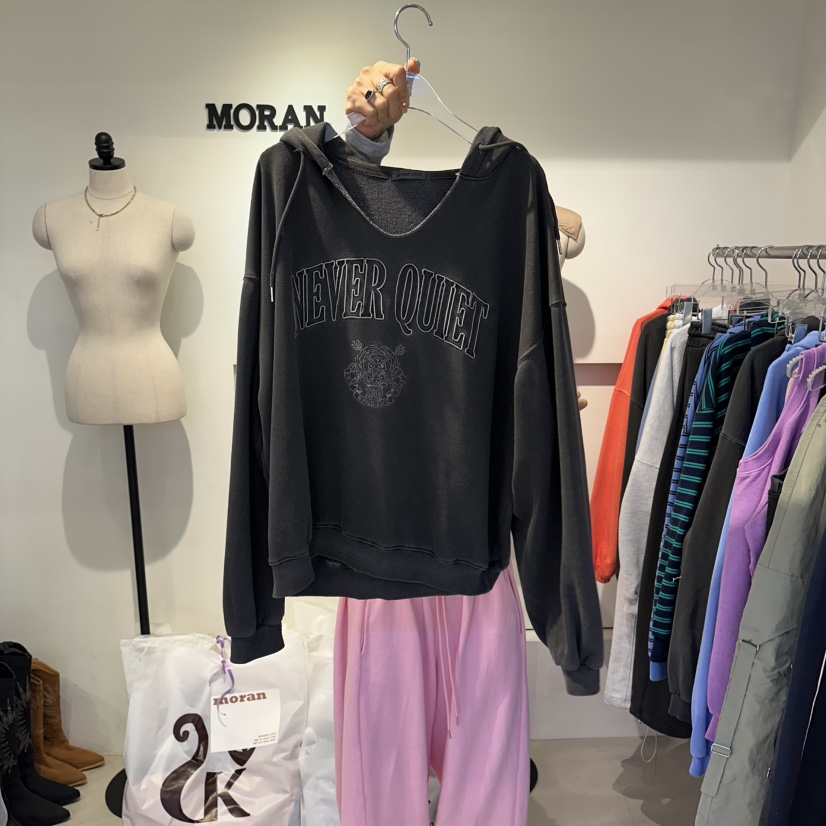 MORAN/MOSCO/SUGAR CASE東大門直郵女士新款職業衛衣連帽衫MORAN/MOSCO/SUGAR CASE衛衣圖色2