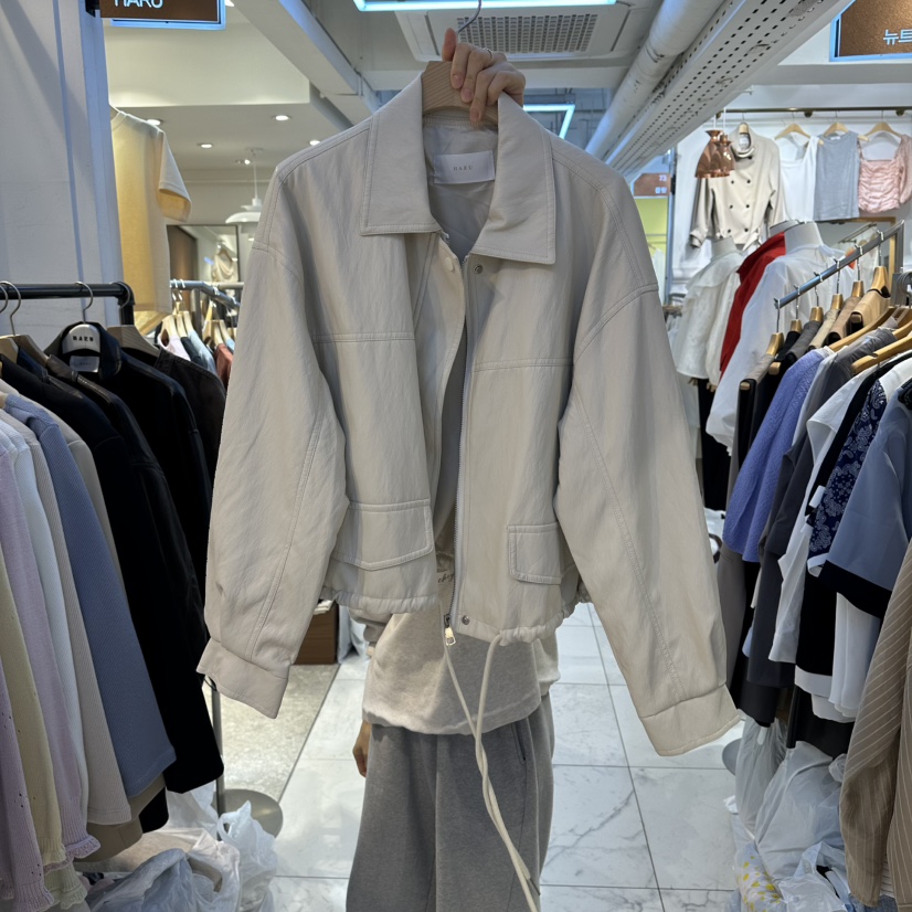 HARU-Q東大門直郵女士新款時尚熱賣26春夏休閑人氣真品夾克HARU-Q夾克圖色1