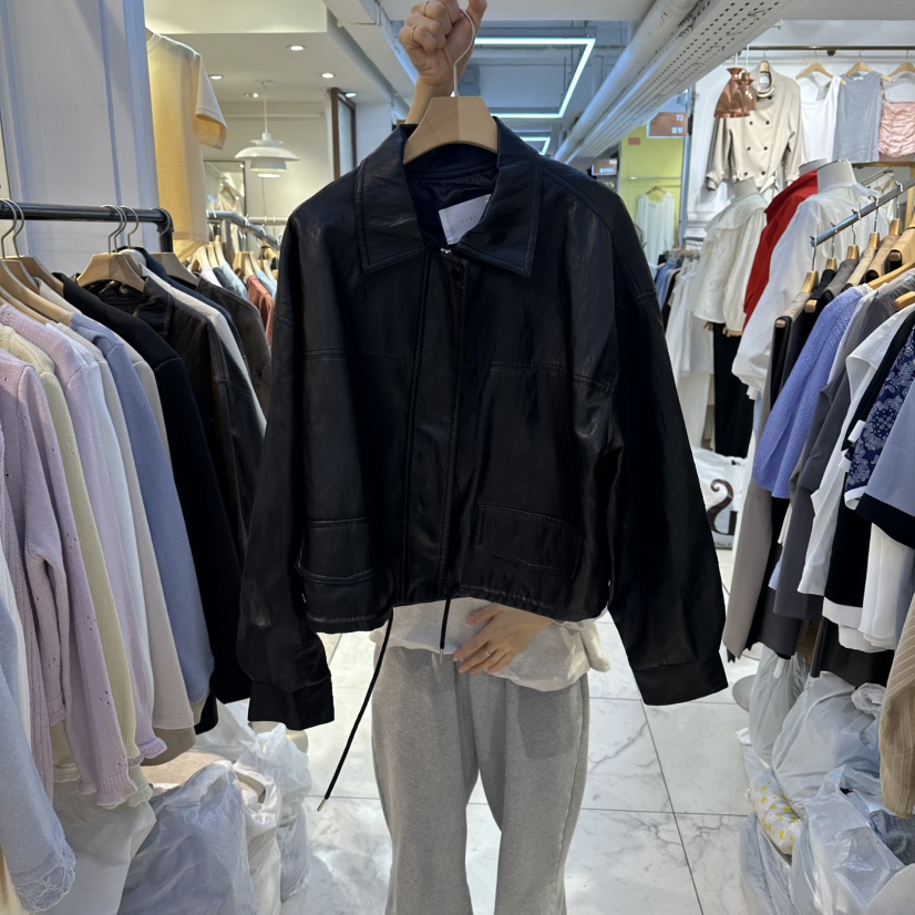 HARU-Q東大門直郵女士新款時尚熱賣26春夏休閑人氣真品夾克HARU-Q夾克圖色2