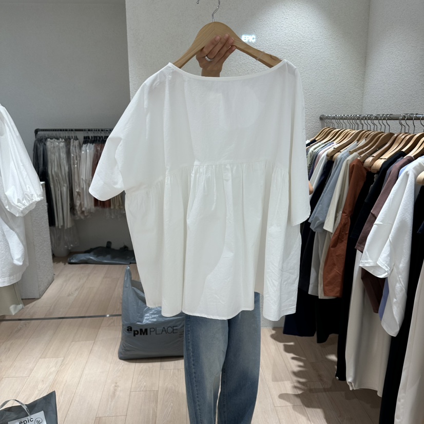 EPIC-S韓國直郵女士新品熱賣真品休閑推薦26春夏襯衫蕾絲衫EPIC-S襯衫/蕾絲衫