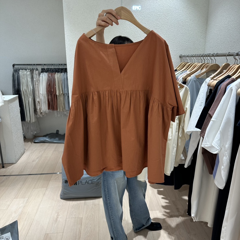 EPIC-S韓國直郵女士新品熱賣真品休閑推薦26春夏襯衫蕾絲衫EPIC-S襯衫/蕾絲衫圖色2