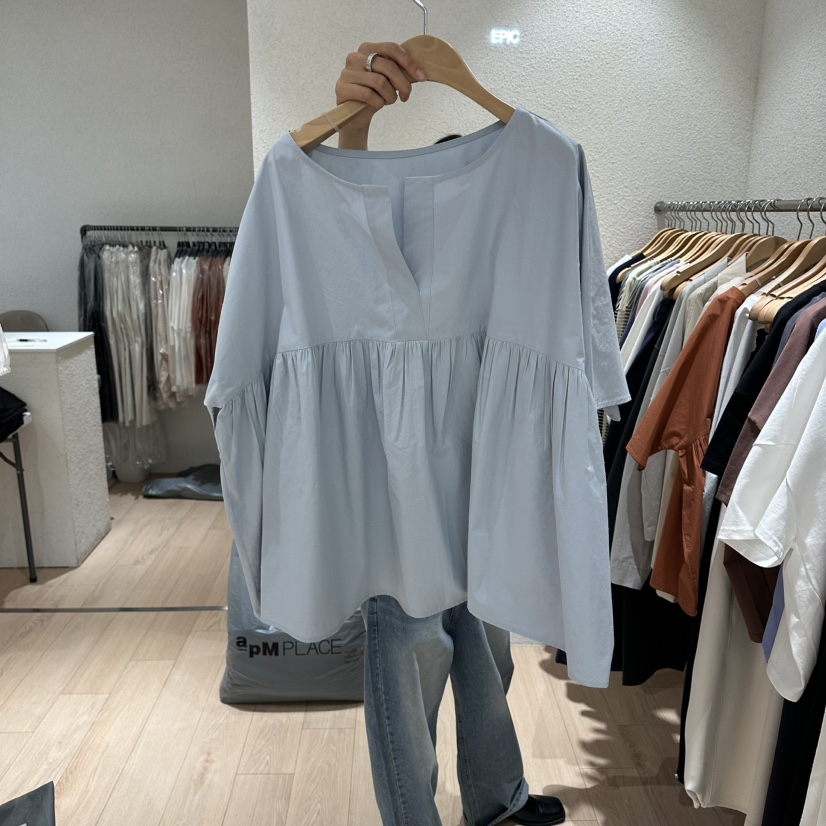 EPIC-S韓國直郵女士新品熱賣真品休閑推薦26春夏襯衫蕾絲衫EPIC-S襯衫/蕾絲衫圖色4