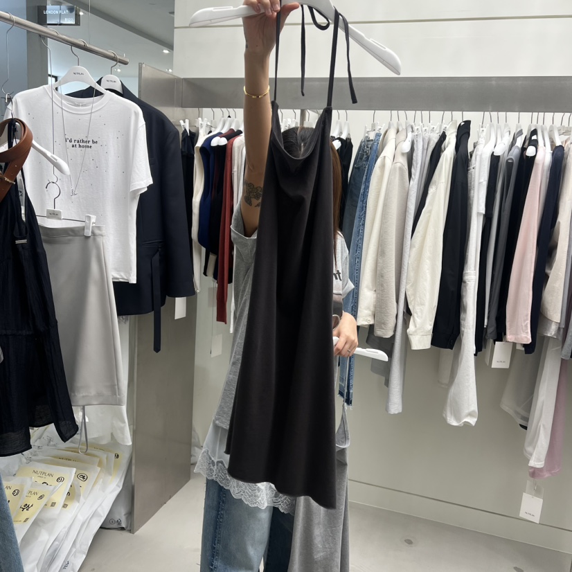 NUTPLAN東大門代購女裝新款時尚熱賣推薦休閑真品吊帶背心NUTPLAN吊帶/背心