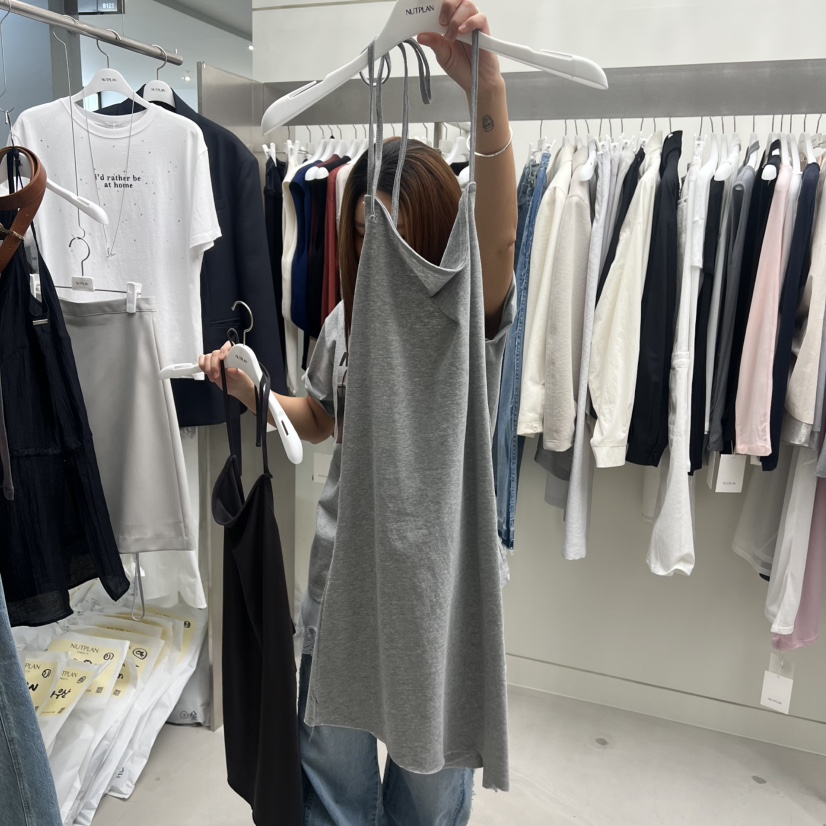 NUTPLAN東大門代購女裝新款時尚熱賣推薦休閑真品吊帶背心NUTPLAN吊帶/背心圖色3