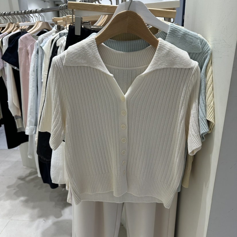 HARU-Q韓國直郵女士新品推薦熱賣休閑時尚26春夏職業T恤HARU-QT恤圖色1